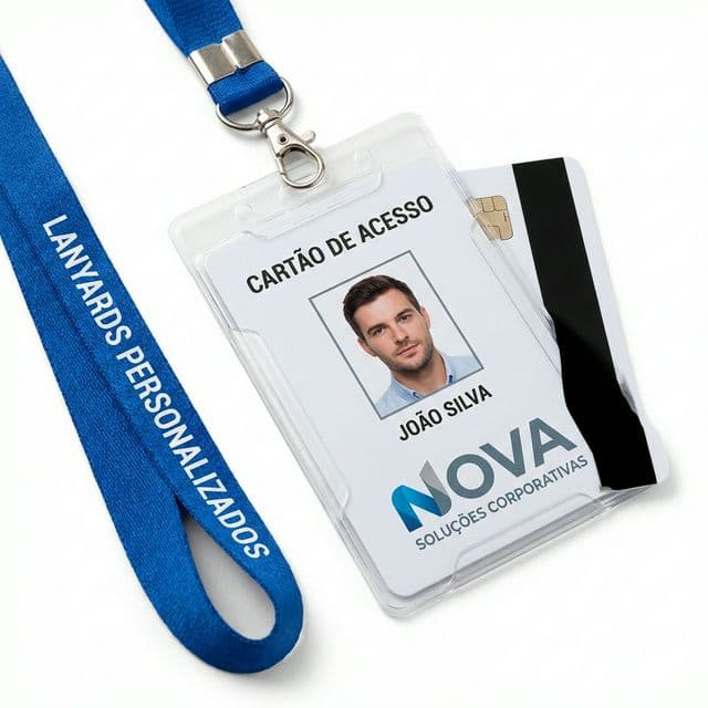 Crachá com Cordão