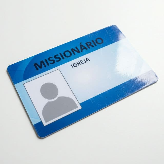 Carteirinha de Missionário