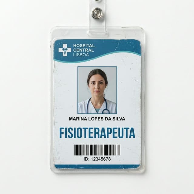 Crachás para Fisioterapeutas
