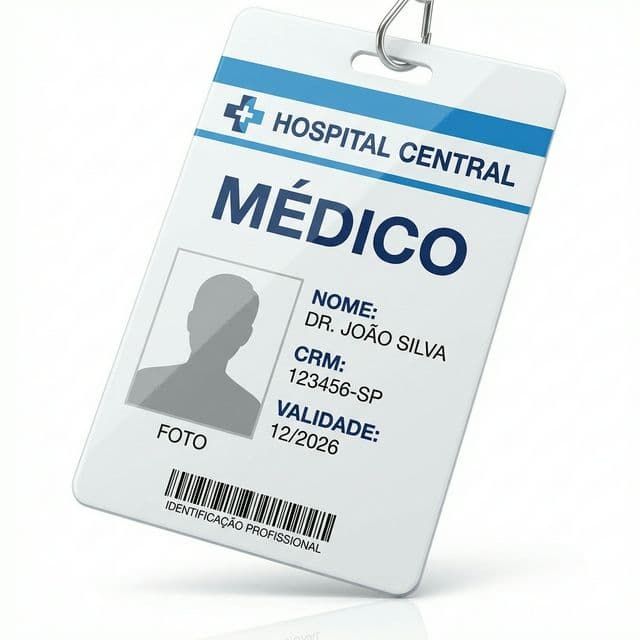 Crachás para Residentes Médicos