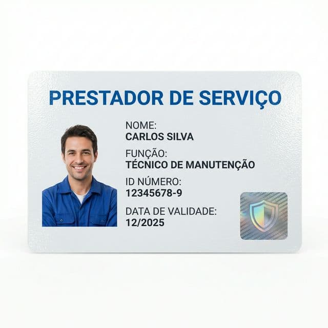 Crachá de Segurança