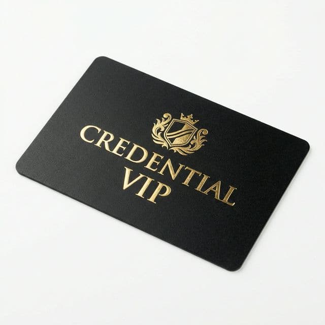 Credencial em PVC para VIPs