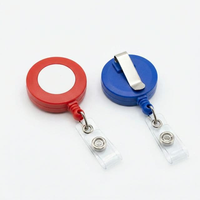 Roller Clip (Porta Crachá Retrátil)